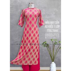 Áo Dài Phom Trẻ Gấm Lụa Phom Suông TTKLT644